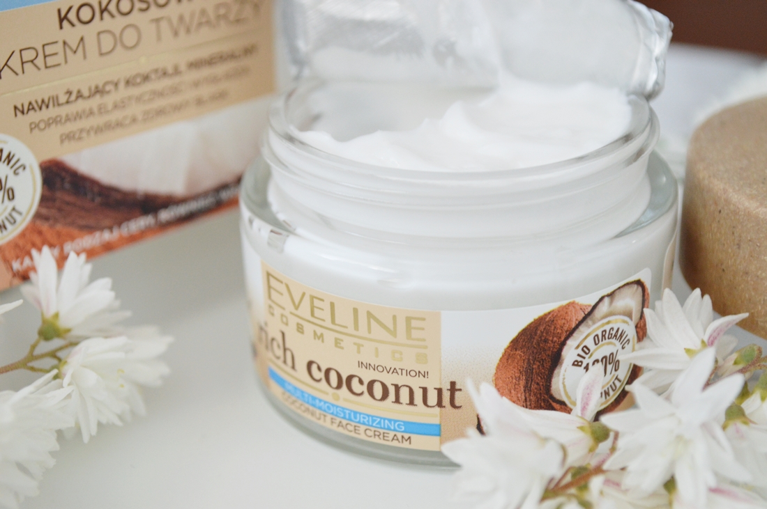 Rich Coconut multi nawilżający krem do twarzy Eveline